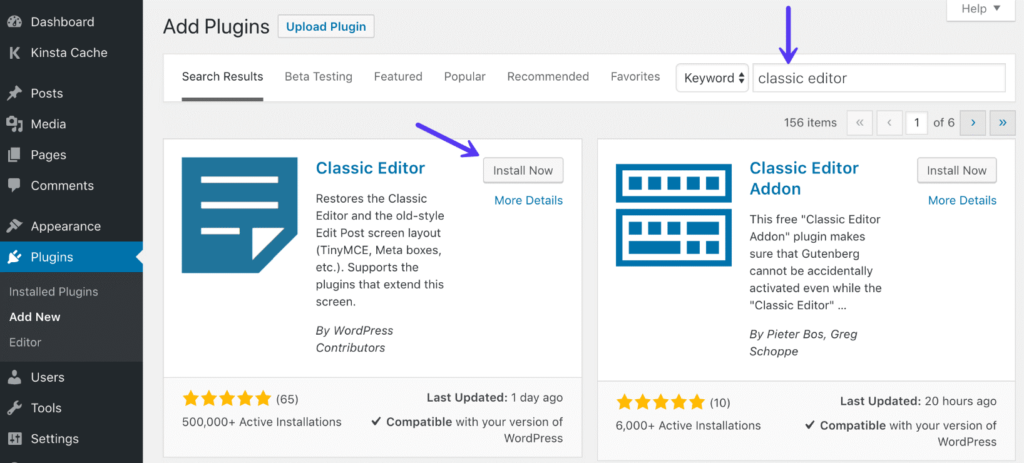 Upload plugin cho website wordpress