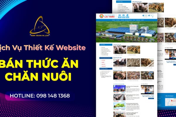 Thiết kế website bán thức ăn chăn nuôi