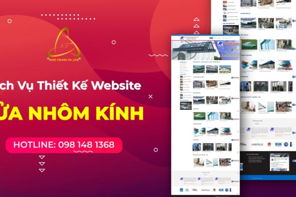 Thiết kế website cửa nhôm kính