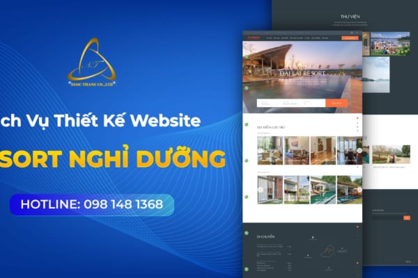 Thiết kế website Resort