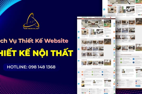 Thiết kế website thiết kế nội thất