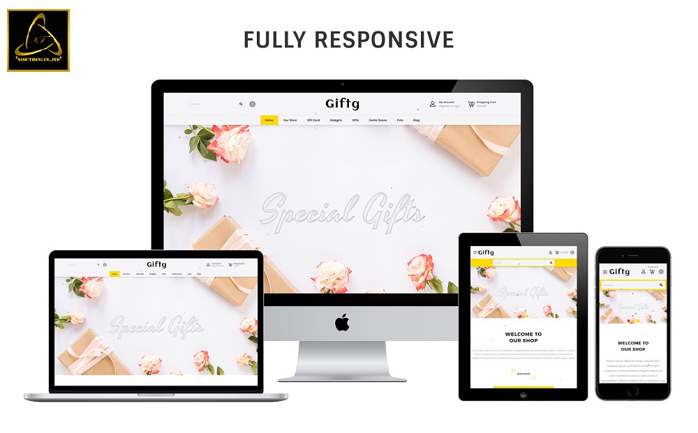 Ngọc Thắng thiết kế website bán quà lưu niệm uy tín