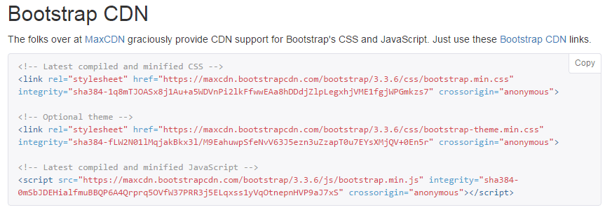 Thêm Bootstrap qua CDN